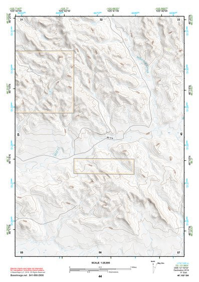 46105SW Page 44 Miles City Topo Preview 1