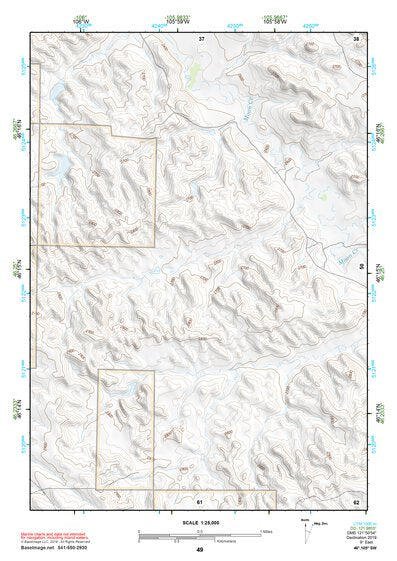 46105SW Page 49 Miles City Topo Preview 1