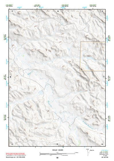 46105SW Page 50 Miles City Topo Preview 1