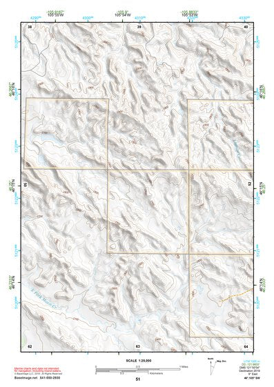 46105SW Page 51 Miles City Topo Preview 1
