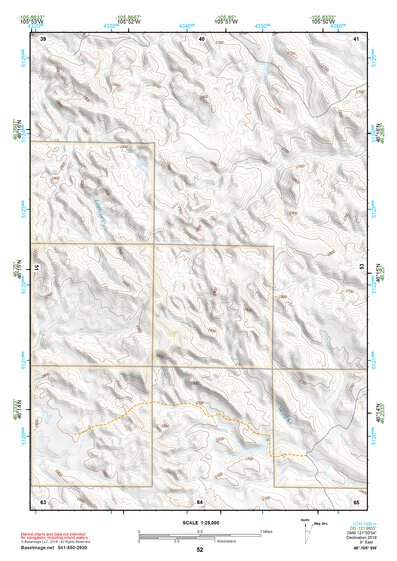 46105SW Page 52 Miles City Topo Preview 1