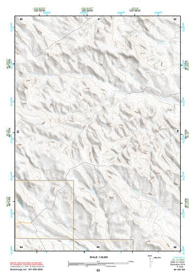 46105SW Page 53 Miles City Topo Preview 1