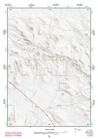 46105SW Page 56 Miles City Topo Preview 1