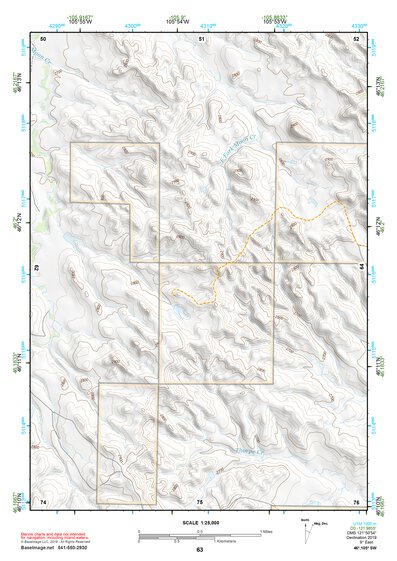 46105SW Page 63 Miles City Topo Preview 1