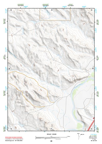 46105SW Page 65 Miles City Topo Preview 1