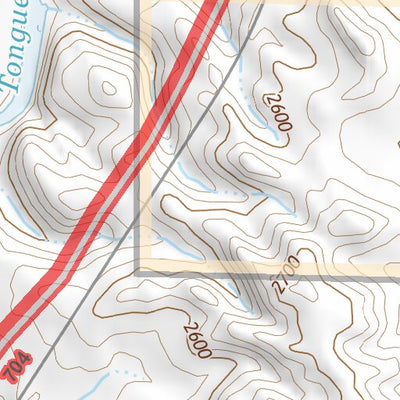 46105SW Page 66 Miles City Topo Preview 3