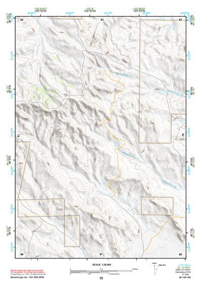 46105SW Page 75 Miles City Topo Preview 1