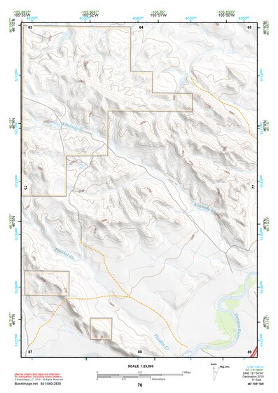 46105SW Page 76 Miles City Topo Preview 1