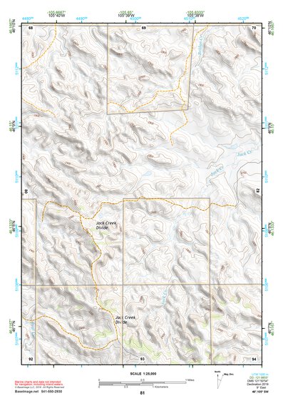 46105SW Page 81 Miles City Topo Preview 1