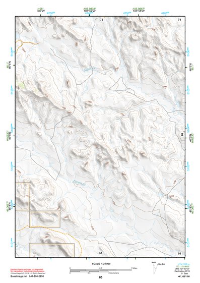 46105SW Page 85 Miles City Topo Preview 1