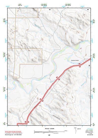 46105SW Page 97 Miles City Topo Preview 1