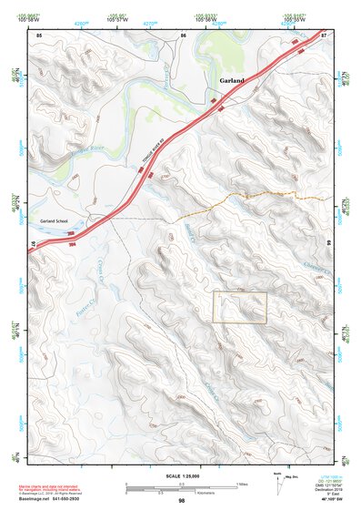 46105SW Page 98 Miles City Topo Preview 1