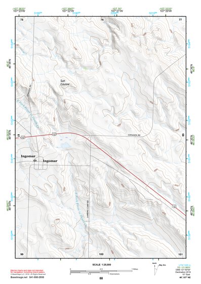 46107NE Page 88 Melstone Topo Preview 1