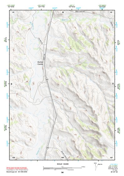 46107SE Page 94 Hysham Topo Preview 1