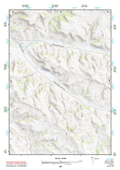 46107SE Page 107 Hysham Topo Preview 1