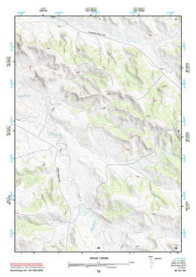 46107SW Page 13 Hysham Topo Preview 1