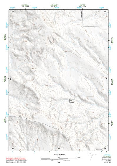 46107SW Page 23 Hysham Topo Preview 1