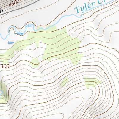 46109NE Page 10 Big Snowy Mountains Topo Preview 2