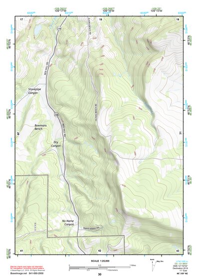 46109NE Page 30 Big Snowy Mountains Topo Preview 1