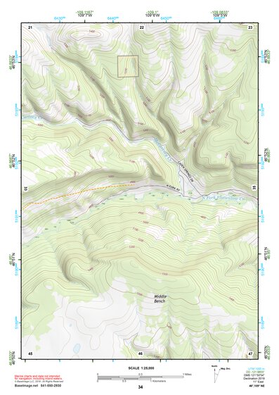 46109NE Page 34 Big Snowy Mountains Topo Preview 1