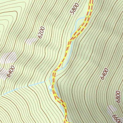 46109NE Page 40 Big Snowy Mountains Topo Preview 3
