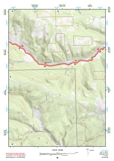 46109NE Page 48 Big Snowy Mountains Topo Preview 1