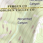 46109NE Page 55 Big Snowy Mountains Topo Preview 3