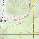 46109NE Page 63 Big Snowy Mountains Topo Preview 3