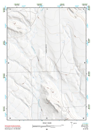 46109NE Page 83 Big Snowy Mountains Topo Preview 1