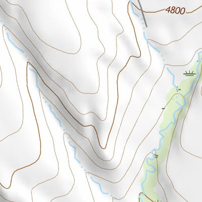 46109NE Page 89 Big Snowy Mountains Topo Preview 3