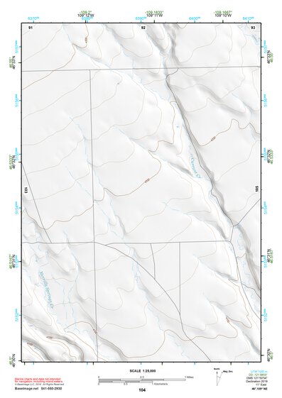 46109NE Page 104 Big Snowy Mountains Topo Preview 1