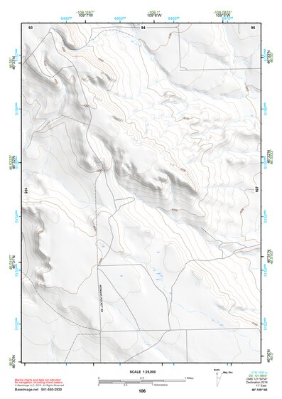 46109NE Page 106 Big Snowy Mountains Topo Preview 1