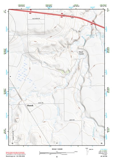 46109NW Page 5 Big Snowy Mountains Topo Preview 1