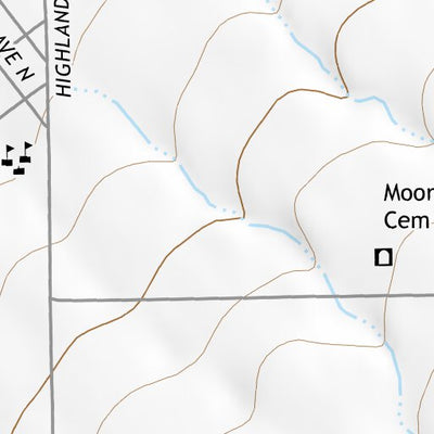 46109NW Page 8 Big Snowy Mountains Topo Preview 2