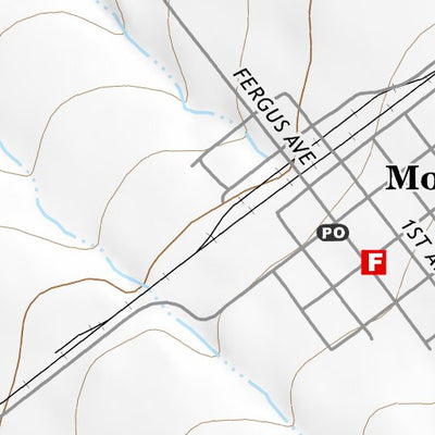 46109NW Page 8 Big Snowy Mountains Topo Preview 3