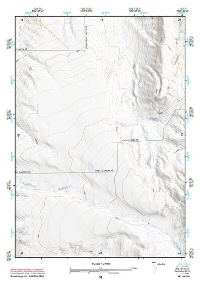 46109NW Page 31 Big Snowy Mountains Topo Preview 1