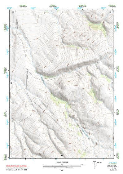 46109NW Page 33 Big Snowy Mountains Topo Preview 1