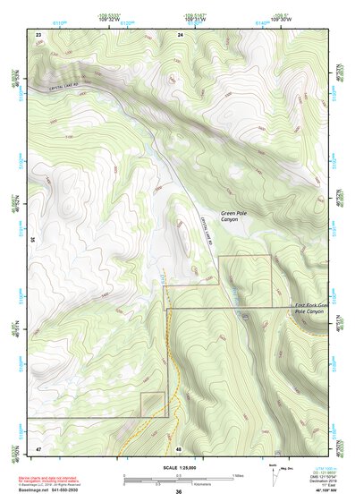 46109NW Page 36 Big Snowy Mountains Topo Preview 1
