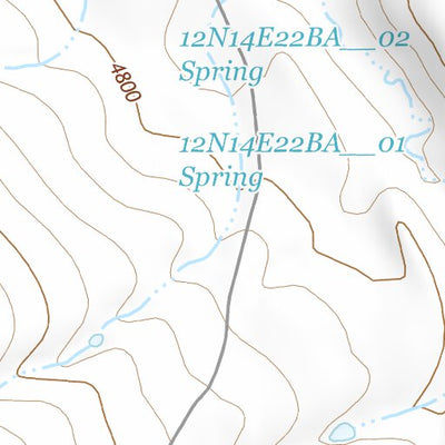 46109NW Page 38 Big Snowy Mountains Topo Preview 3