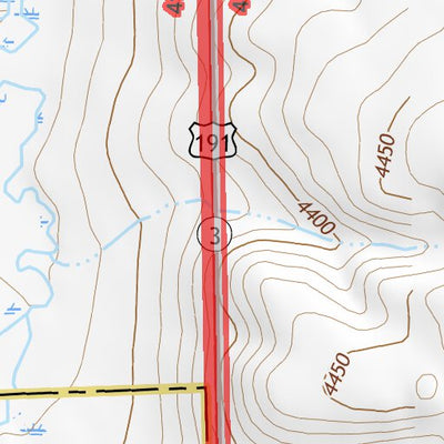 46109NW Page 42 Big Snowy Mountains Topo Preview 3