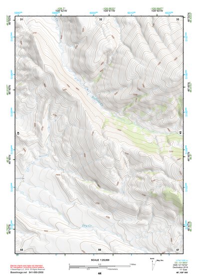 46109NW Page 44 Big Snowy Mountains Topo Preview 1