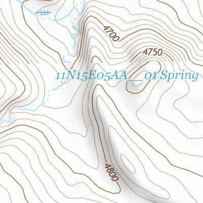 46109NW Page 52 Big Snowy Mountains Topo Preview 2