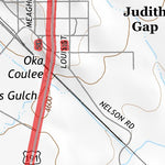 46109NW Page 67 Big Snowy Mountains Topo Preview 3