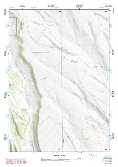 46109NW Page 73 Big Snowy Mountains Topo Preview 1