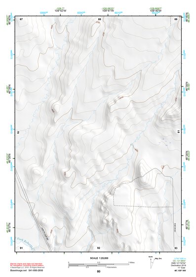 46109NW Page 80 Big Snowy Mountains Topo Preview 1