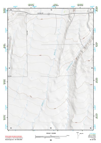 46109NW Page 82 Big Snowy Mountains Topo Preview 1