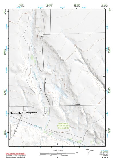 46109SE Page 1 Harlowton Topo Preview 1