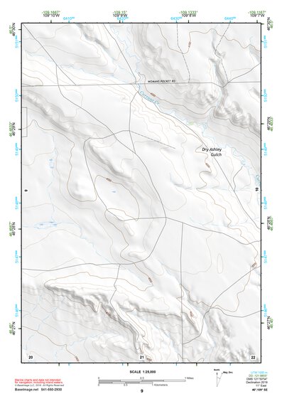 46109SE Page 9 Harlowton Topo Preview 1