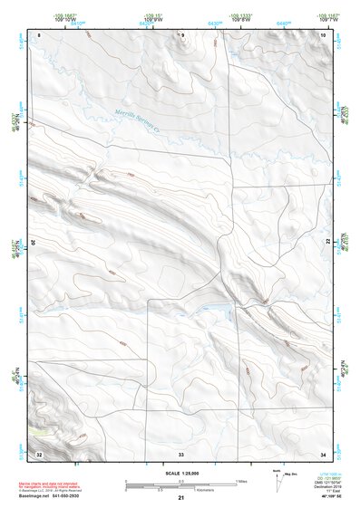 46109SE Page 21 Harlowton Topo Preview 1