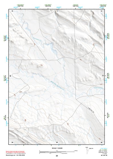 46109SE Page 23 Harlowton Topo Preview 1